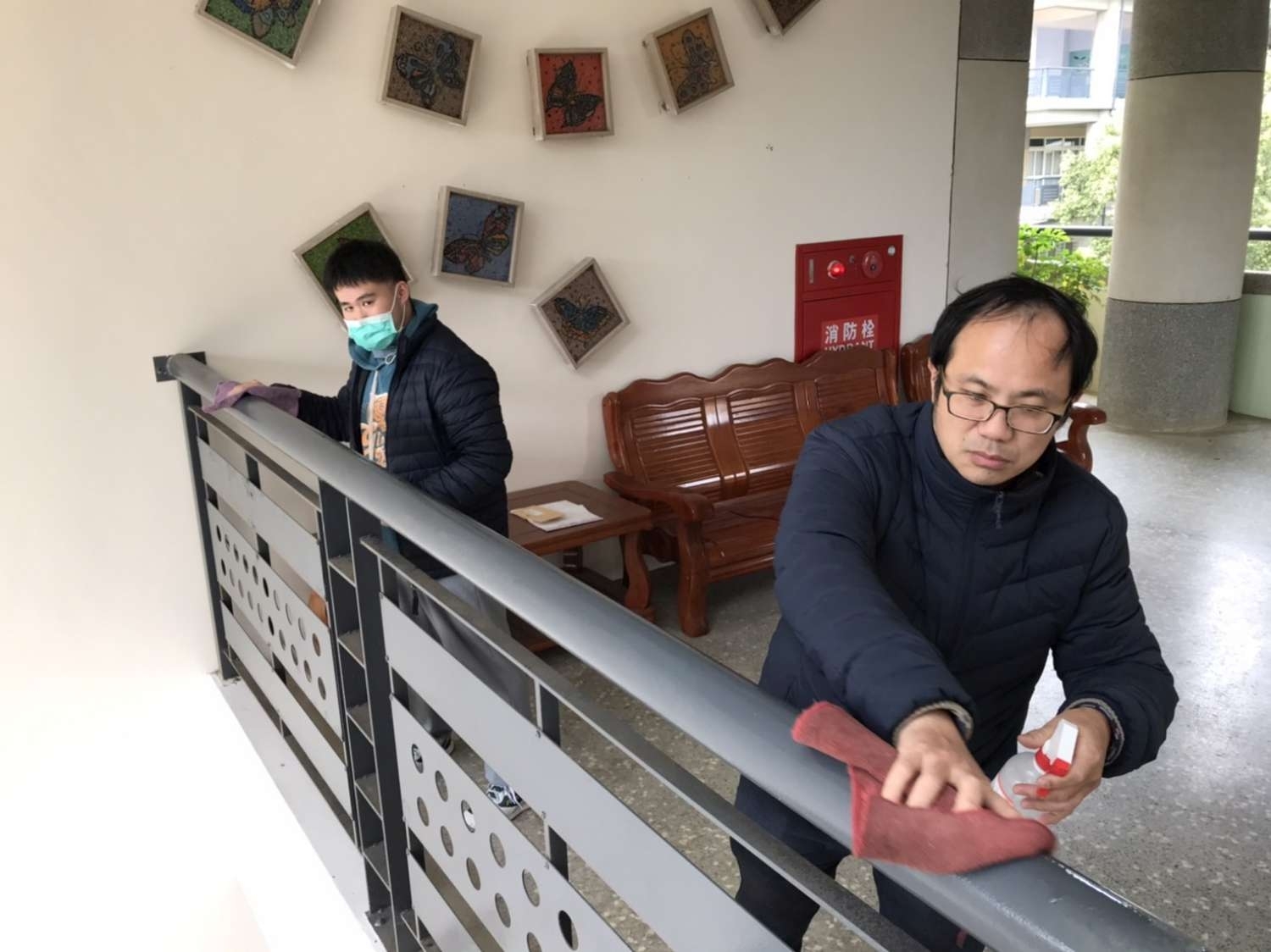 開學防疫大作戰！竹市校園公共環境加強消毒 23日前完成讓孩子安心上學去